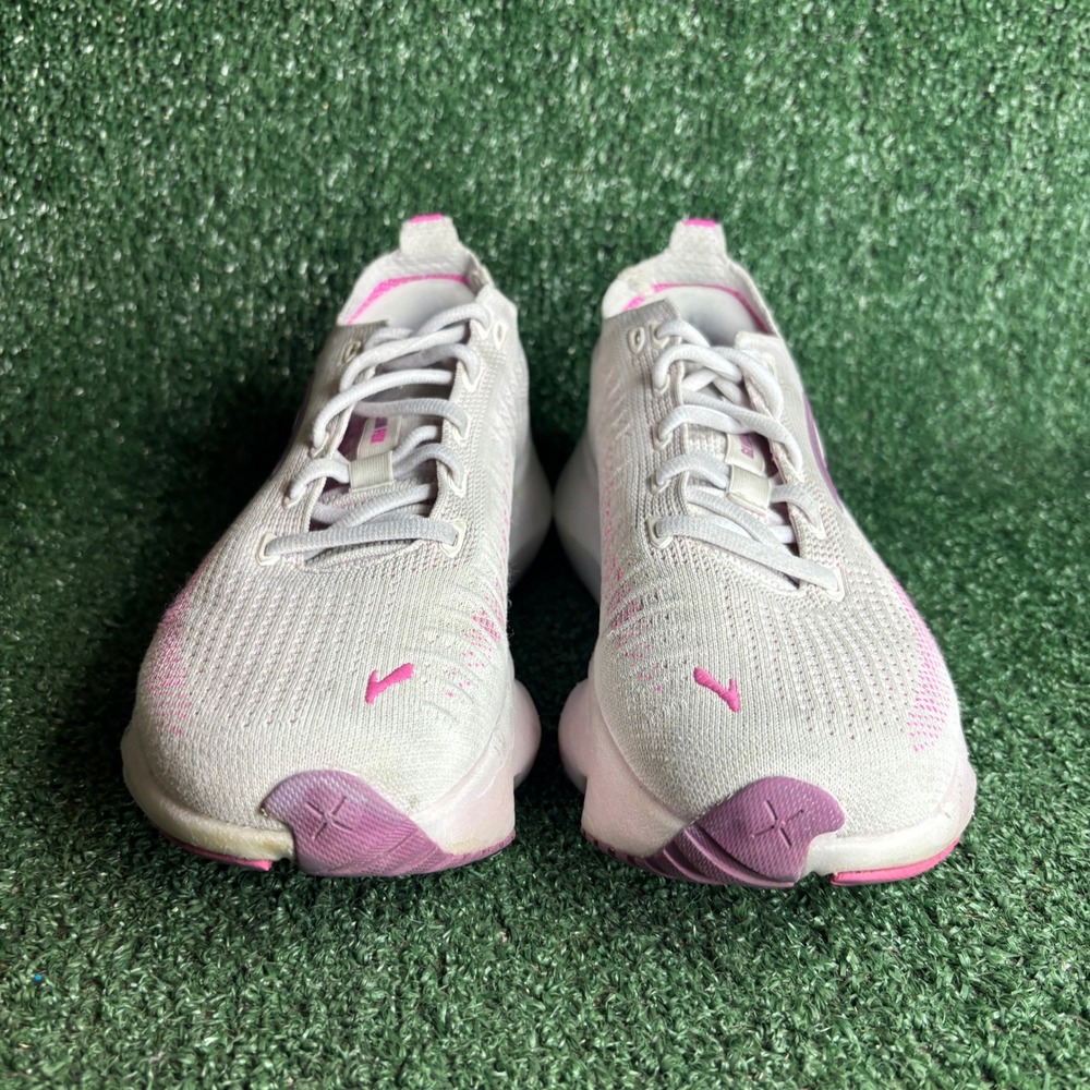 Brooks Glycerin Flex DNA Tuned Cushion Road Running Shoes White Pink Womens 8.5B - Picture 2 of 9